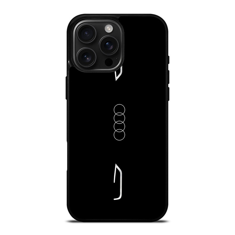 AUDI LOGO FRONT iPhone 16 Pro Max Case
