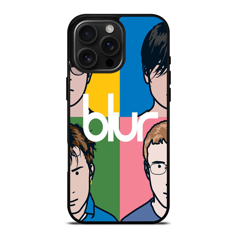 BLUR ROCK BAND ART COVER iPhone 16 Pro Max Case