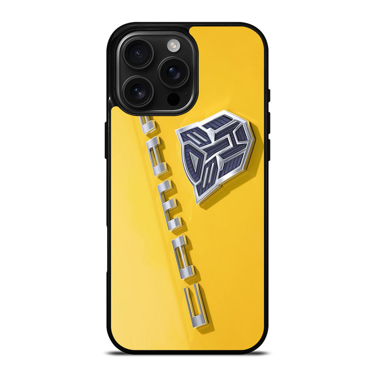 CHEVROLET CAMARO TRANSFORMERS iPhone 16 Pro Max Case CHEVROLET CAMARO TRANSFORMERS iPhone 16 Pro Max Case