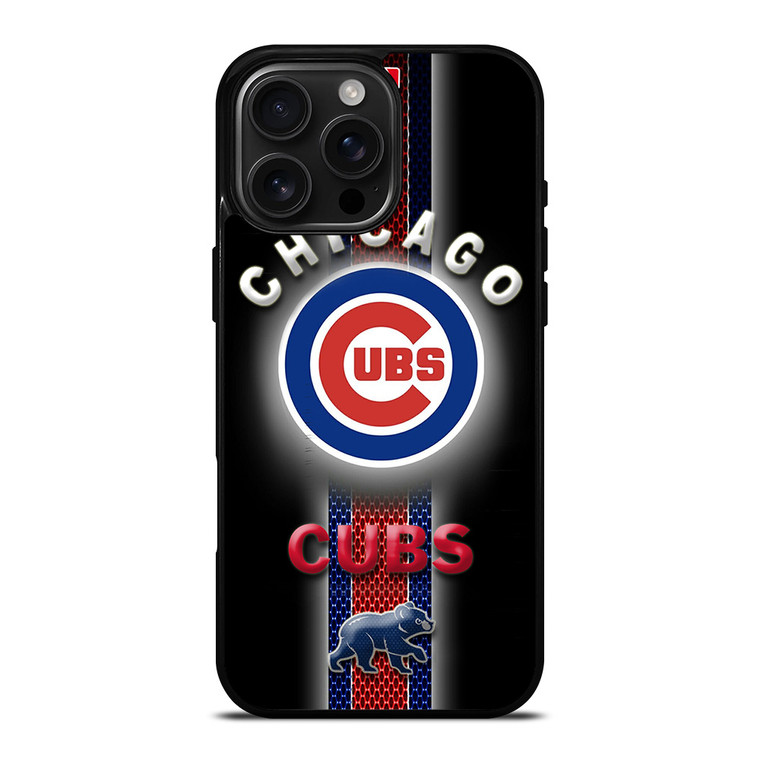 CHICAGO CUBS LOGO BASEBALL CLUB iPhone 16 Pro Max Case