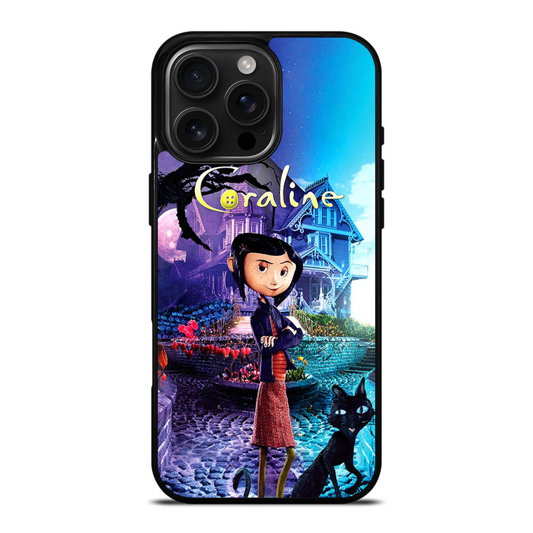 CORALINE CARTOON 2 iPhone 16 Pro Max Case