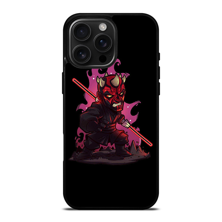 DARTH MAUL CUTE STAR WARS iPhone 16 Pro Max Case DARTH MAUL CUTE STAR WARS iPhone 16 Pro Max Case