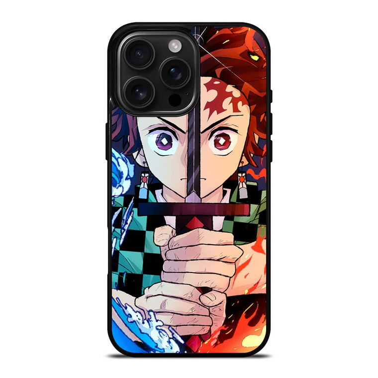 DEMON SLAYER TANJIRO SWORD ANIME iPhone 16 Pro Max Case
