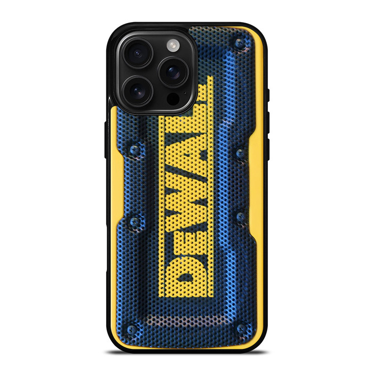 DEWALT JOBSITE SPEAKER iPhone 16 Pro Max Case
