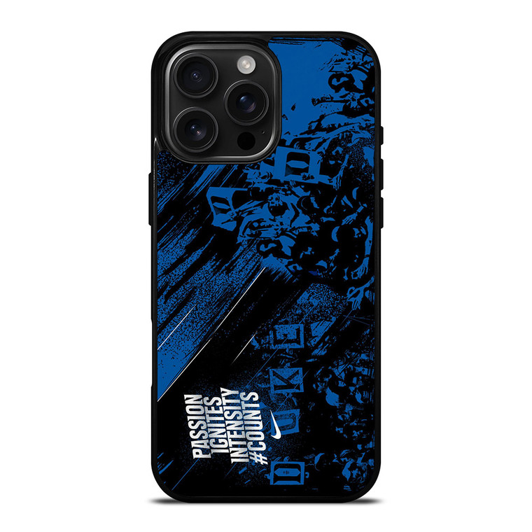 DUKE BLUE DEVILS UNIVERSITY iPhone 16 Pro Max Case