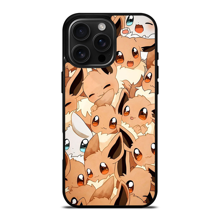 EEVE POKEMON COLLAGE iPhone 16 Pro Max Case EEVE POKEMON COLLAGE iPhone 16 Pro Max Case