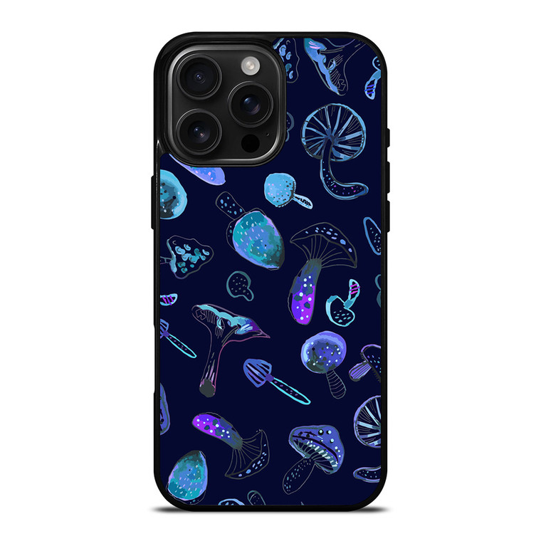 FANTASIA BLUE MUSHROOM iPhone 16 Pro Max Case