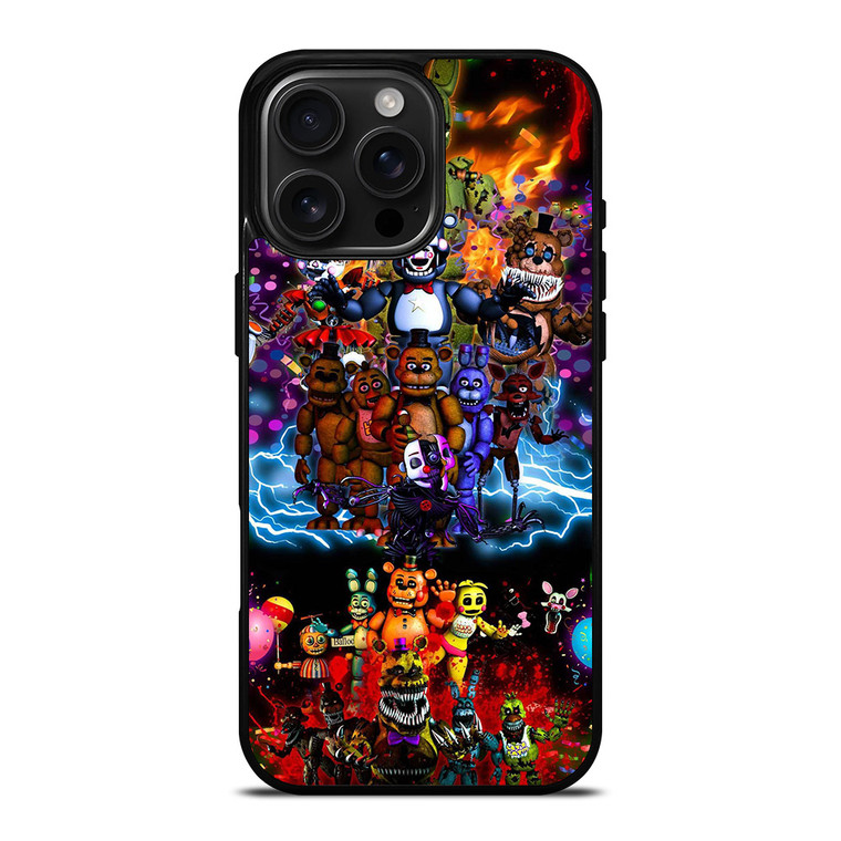 FIVE NIGHTS AT FREDDY'S ALL CHARACTERS iPhone 16 Pro Max Case