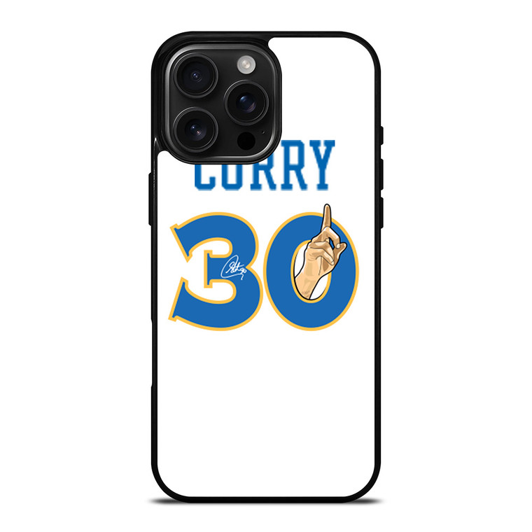 GOLDEN STATE WARRIORS STEPHEN CURRY 30 iPhone 16 Pro Max Case
