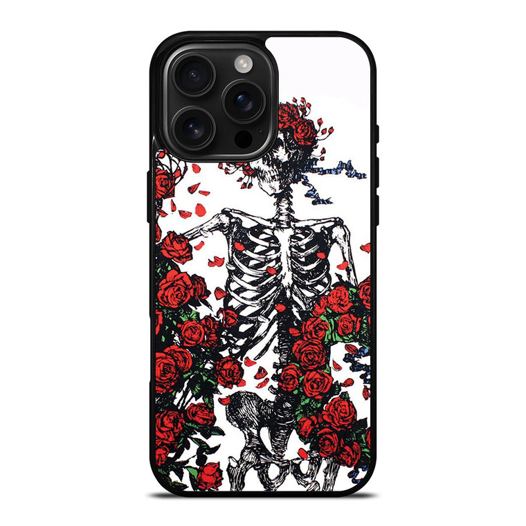 GRATEFUL DEAD BONES AND ROSES iPhone 16 Pro Max Case