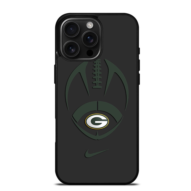 GREEN BAY PACKERS BLACK WALL iPhone 16 Pro Max Case