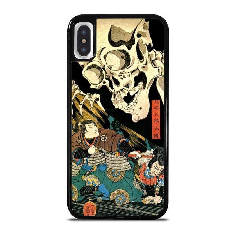 SKULL JAPANESE ART STYLE iPhone X / XS Case