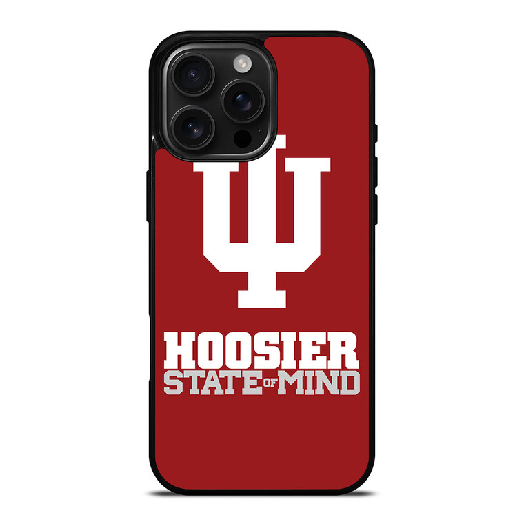 INDIANA HOOSIER STATE OF MIND iPhone 16 Pro Max Case INDIANA HOOSIER STATE OF MIND iPhone 16 Pro Max Case