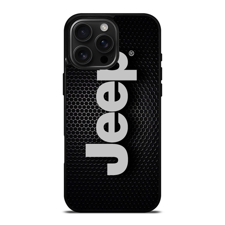 JEEP METAL GREY iPhone 16 Pro Max Case