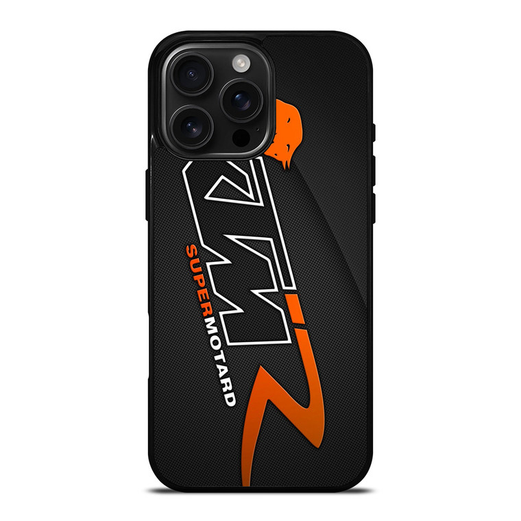 KTM SUPER MOTARD LOGO iPhone 16 Pro Max Case