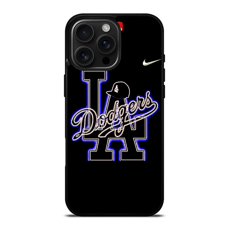 LA DODGERS LIGHT MLB iPhone 16 Pro Max Case