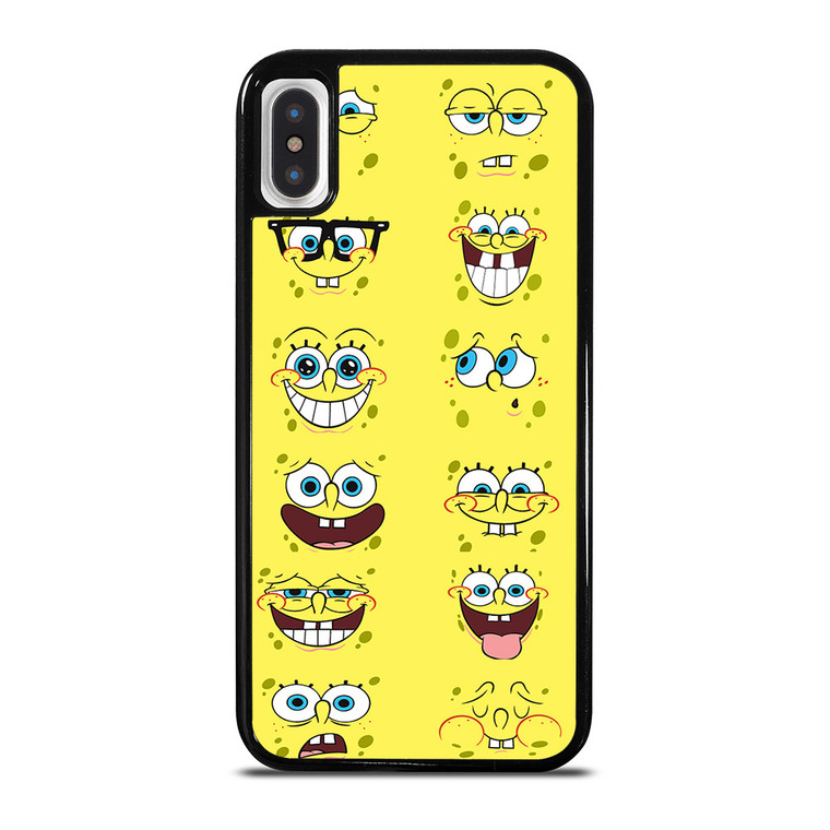 SPONGE BOB MOOD FACE iPhone X / XS Case