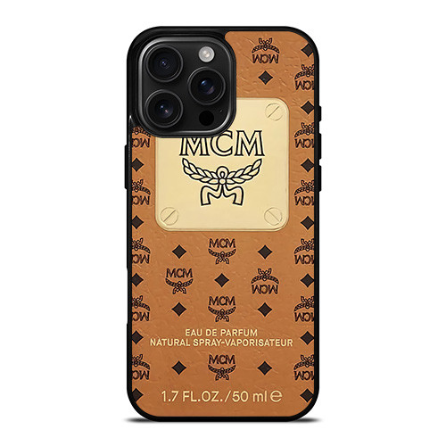 MCM WORLDWIDE PARFUM LOGO iPhone 16 Pro Max Case