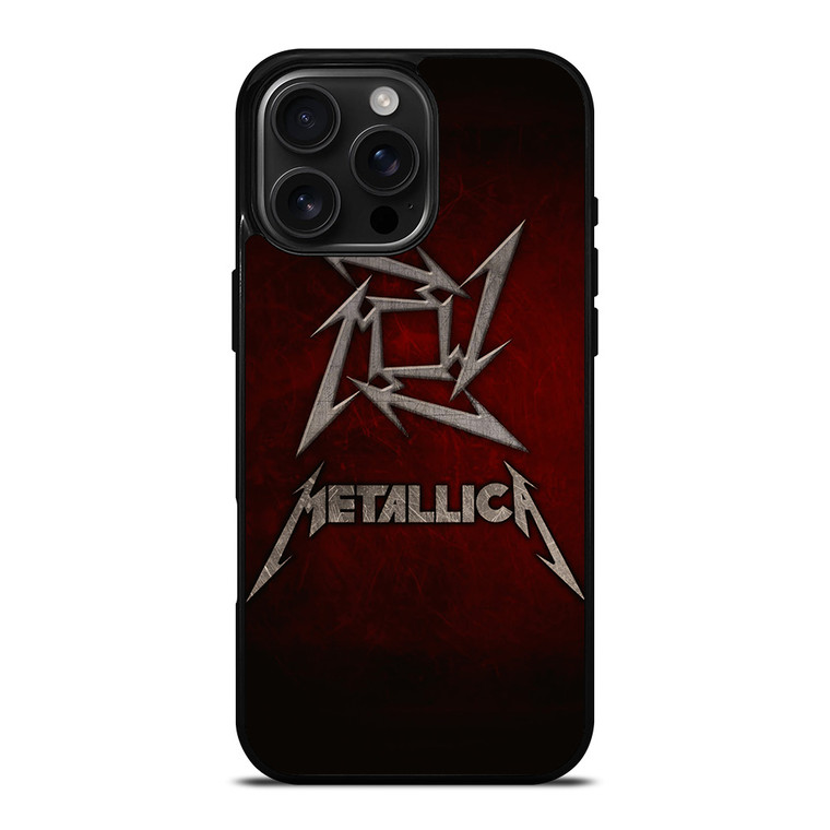 METALLICA ROCK BAND SYMBOL iPhone 16 Pro Max Case