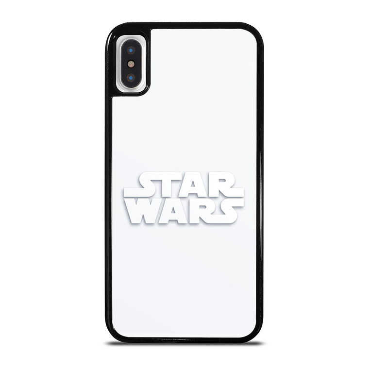STARWARS LOGO WHITE iPhone X / XS Case