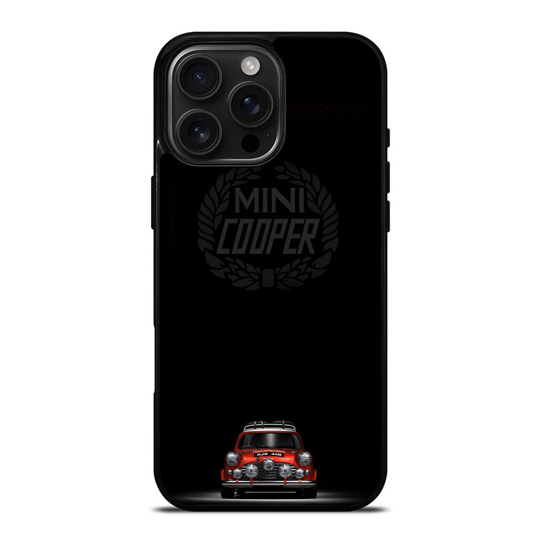 MINI COOPER CAR CLASSIC LOGO iPhone 16 Pro Max Case