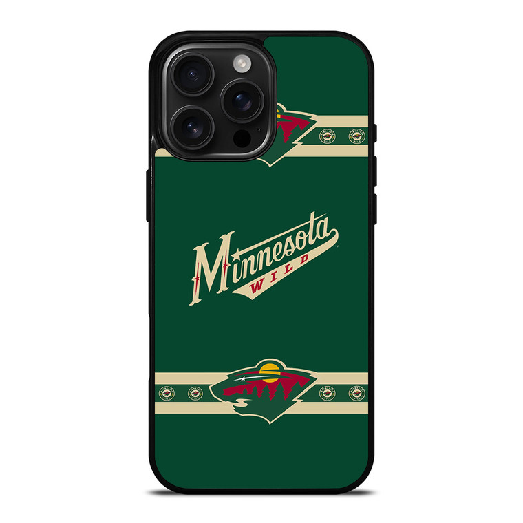 MINNESOTA WILD LOGO iPhone 16 Pro Max Case