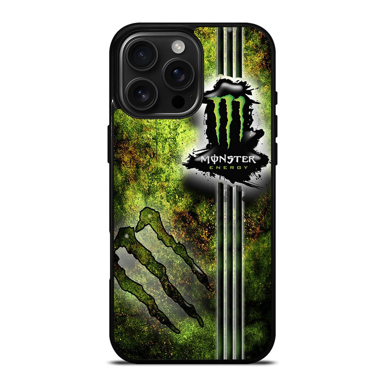 MONSTER ENERGY STRIPS iPhone 16 Pro Max Case