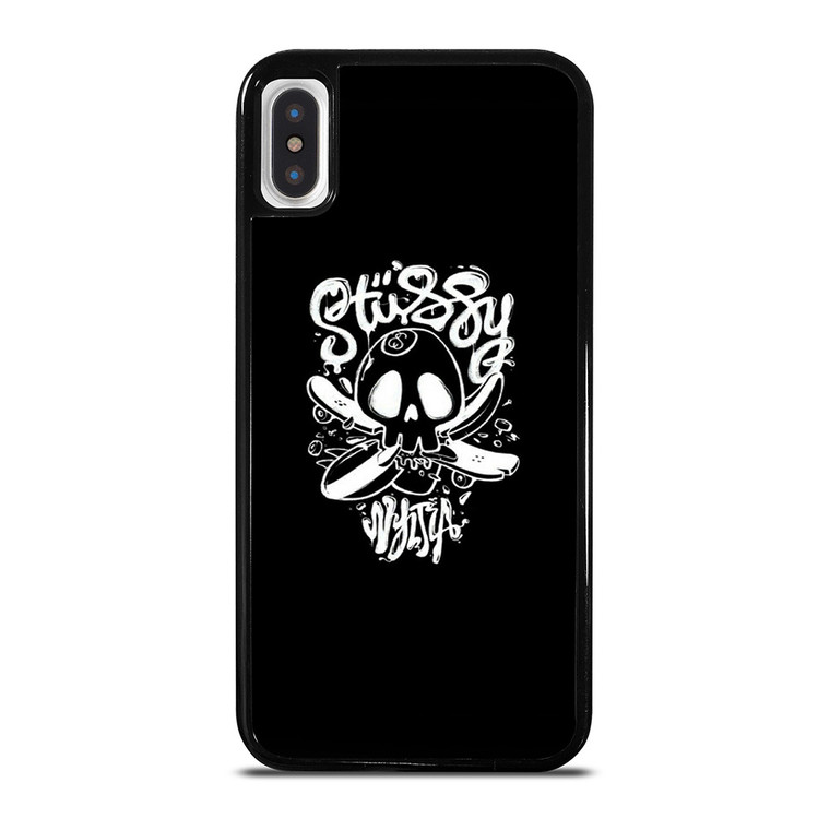 STUSSY SKULL LOGO ARTWORK iPhone X / XS Case STUSSY SKULL LOGO ARTWORK iPhone X / XS Case