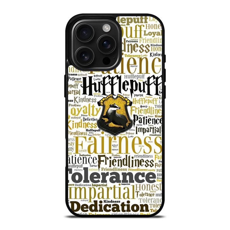 NEW HARRY POTTER HUFFLEPUFF iPhone 16 Pro Max Case