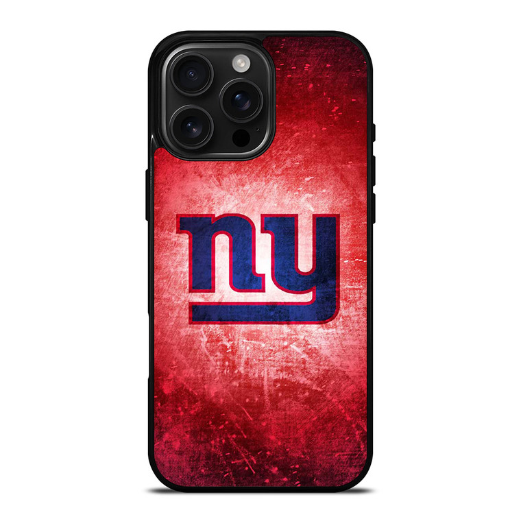 NEW YORK GIANTS FOOTBALL LOGO iPhone 16 Pro Max Case
