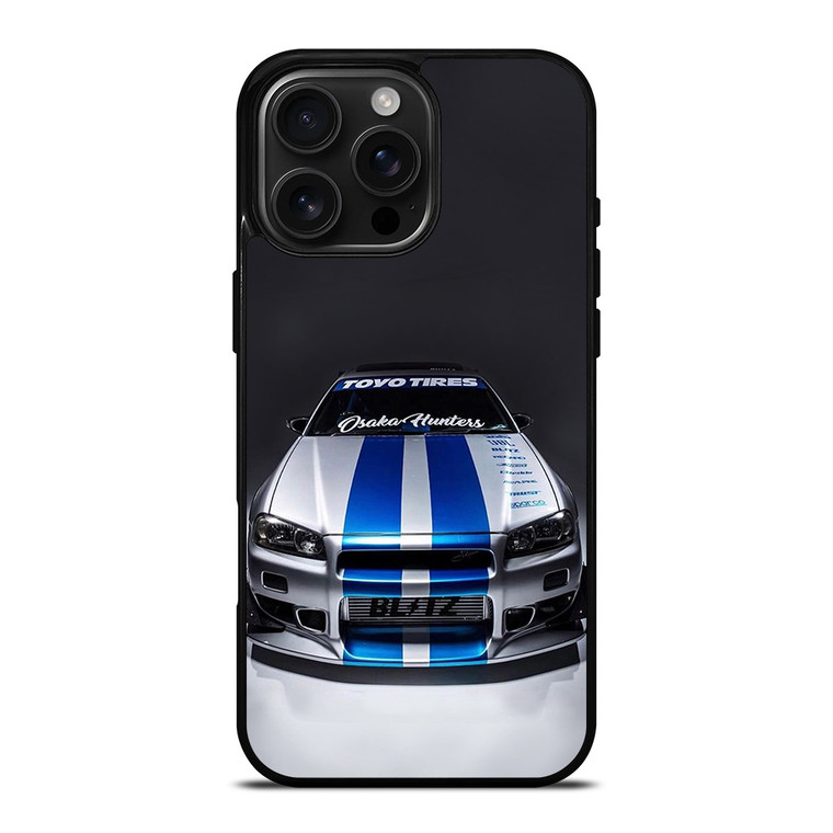 NISSAN SKYLINE R34 iPhone 16 Pro Max Case