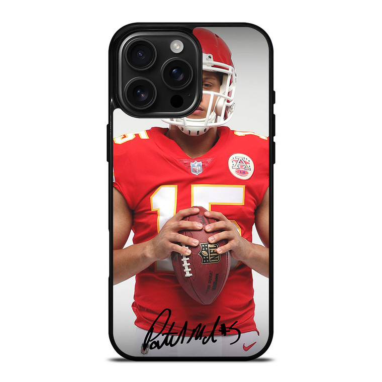 PATRICK MAHOMES KANSAS CITY CHIEFS iPhone 16 Pro Max Case