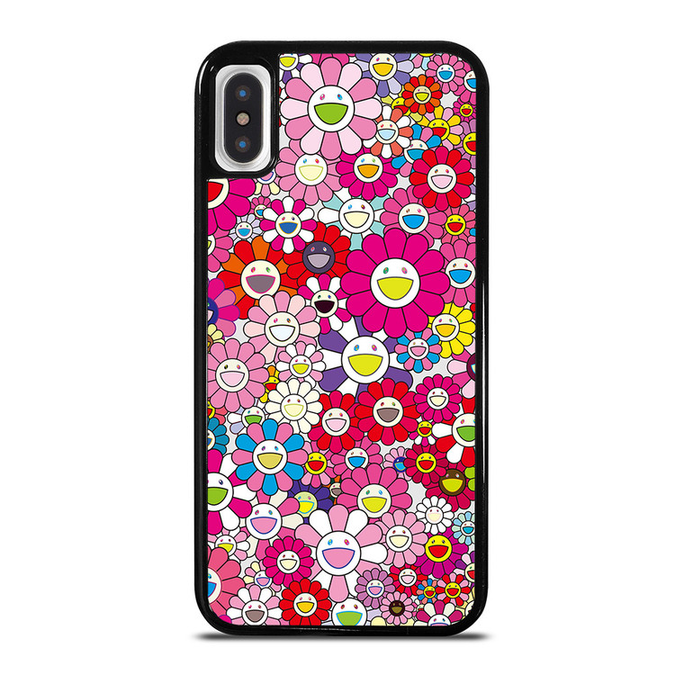 Takashi Murakami Flowers Pink iPhone X / XS Case