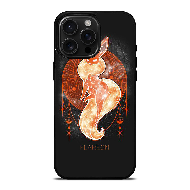 POKEMON EVEE EVOLUTION FLAREON iPhone 16 Pro Max Case