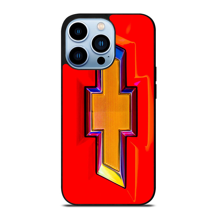 CHEVROLET GLOWING RED LOGO iPhone 13 Pro Max Case