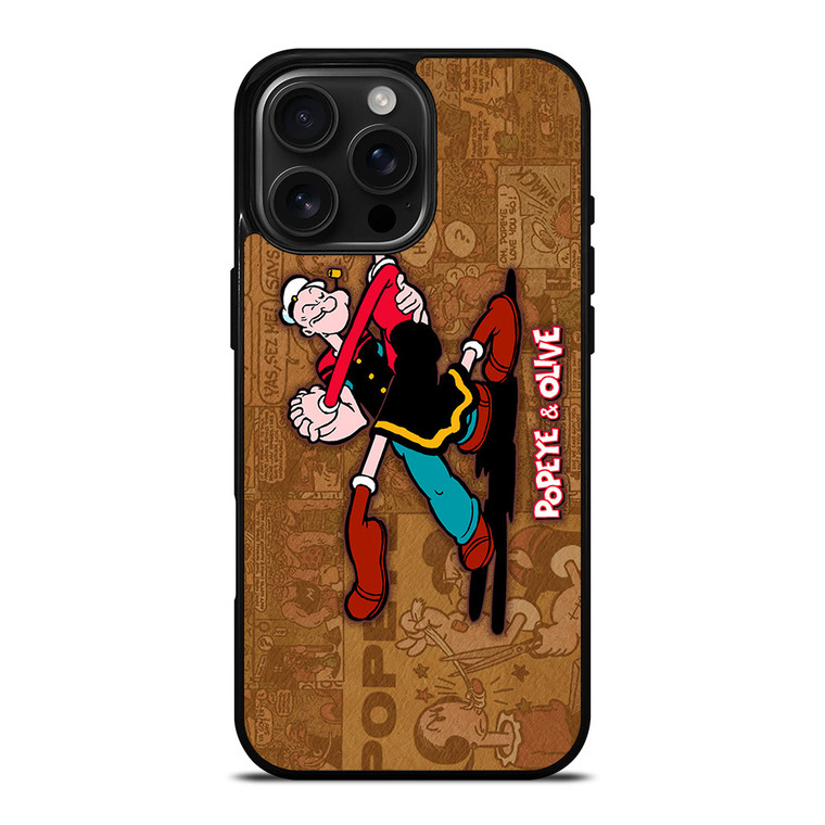 POPEYE AND OLIVE DANCE iPhone 16 Pro Max Case
