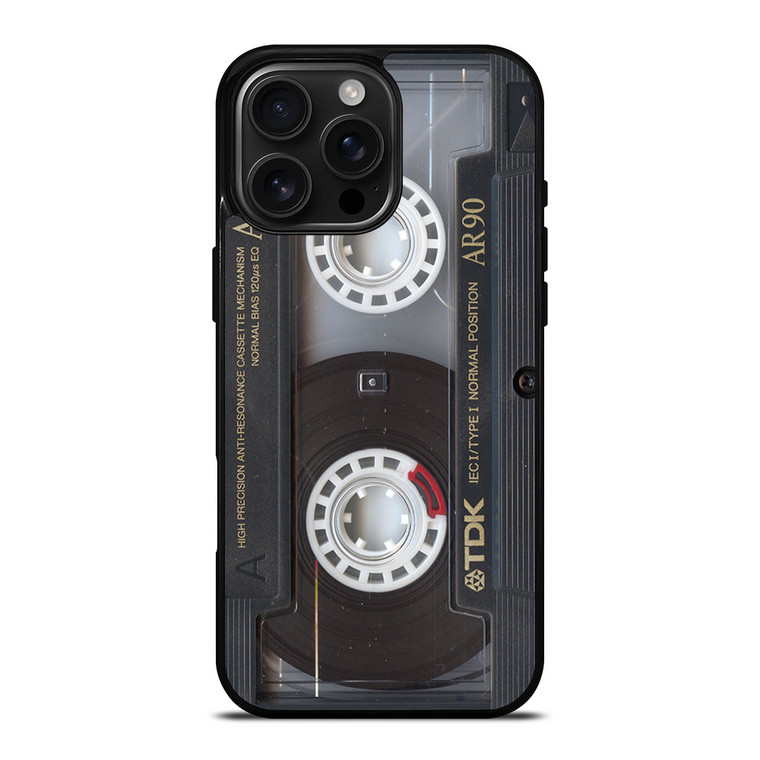 RETRO CASSETTE TAPE 3 iPhone 16 Pro Max Case