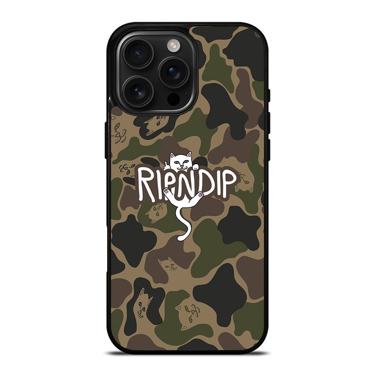 RIPNDIP CAMO iPhone 16 Pro Max Case RIPNDIP CAMO iPhone 16 Pro Max Case