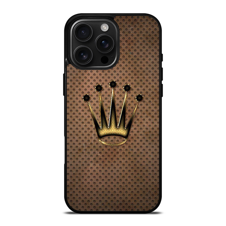 ROLEX LOGO GOLD iPhone 16 Pro Max Case