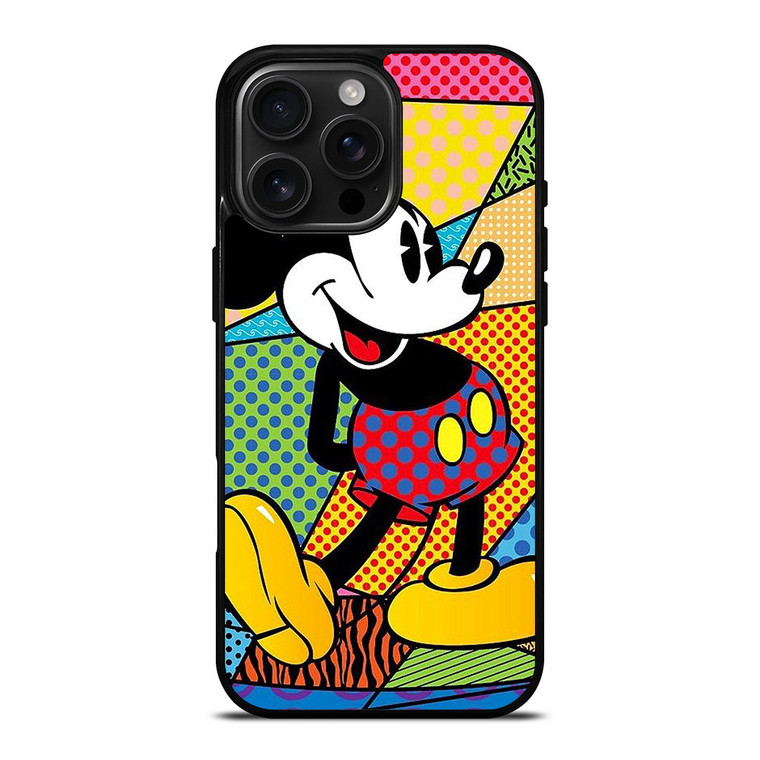 ROMERO BRITTO MICKEY MOUSE 2 iPhone 16 Pro Max Case