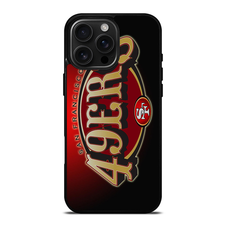 SAN FRANCISCO 49ERS LANDSCAPE iPhone 16 Pro Max Case