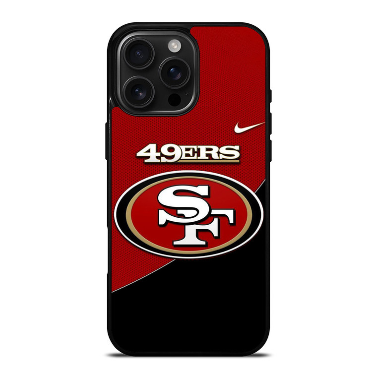 SAN FRANCISCO 49ERS LOGO NFL CLUB iPhone 16 Pro Max Case