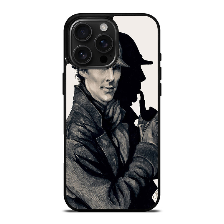 SHERLOCK HOLMES ART iPhone 16 Pro Max Case