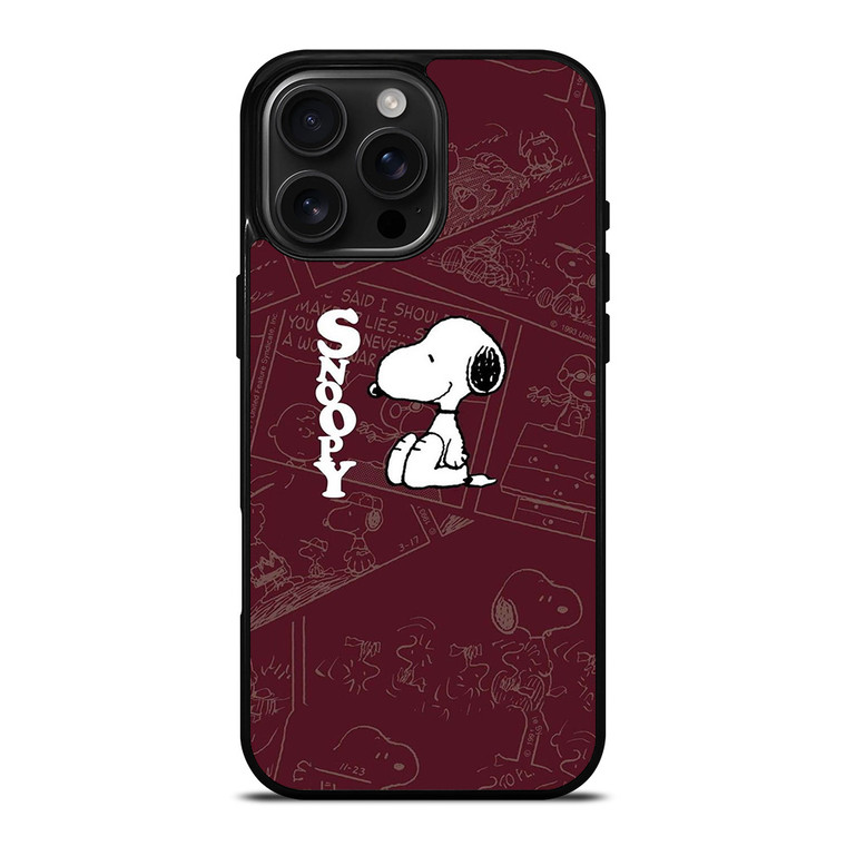 SNOOPY PEANUTS iPhone 16 Pro Max Case