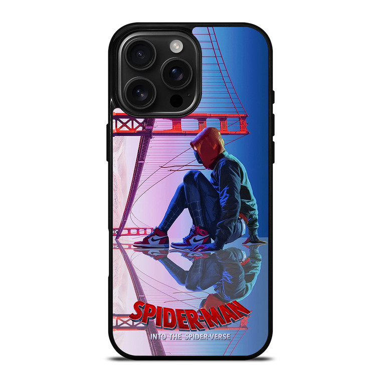SPIDERMAN SPIDER VERSE MIRROR iPhone 16 Pro Max Case SPIDERMAN SPIDER VERSE MIRROR iPhone 16 Pro Max Case