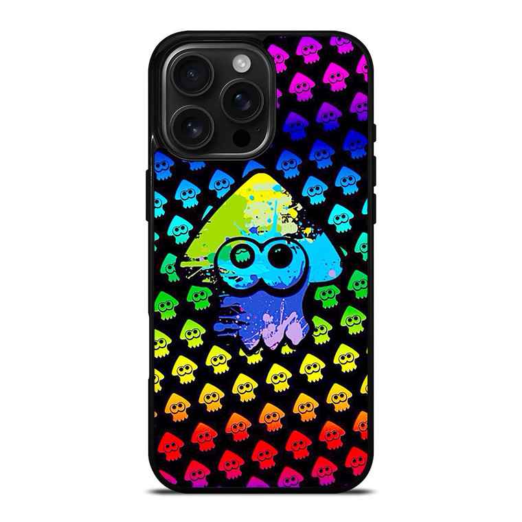 SPLATOON MULTICOLOR iPhone 16 Pro Max Case