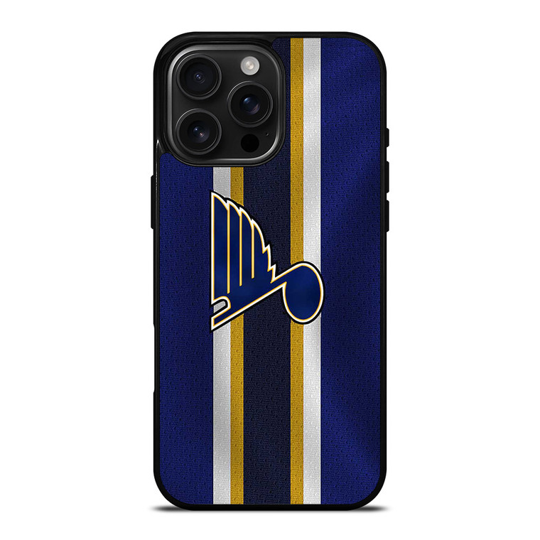 ST LOUIS BLUES LOGO FLAG iPhone 16 Pro Max Case