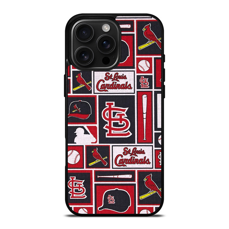 ST LOUIS CARDINALS BASEBALL iPhone 16 Pro Max Case