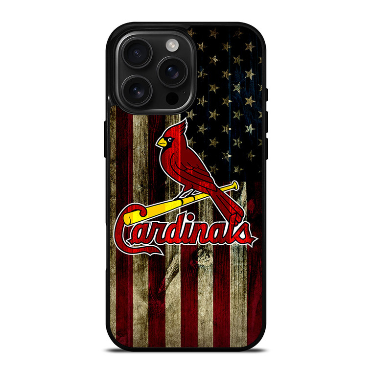 ST LOUIS CARDINALS MLB NEW iPhone 16 Pro Max Case