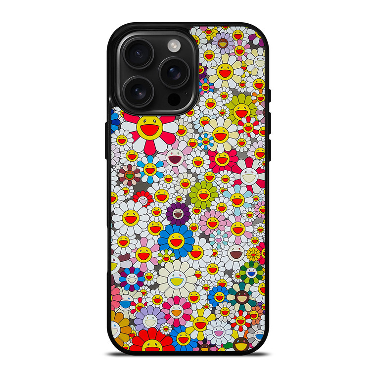 TAKASHI MURAKAMI FLOWERS iPhone 16 Pro Max Case